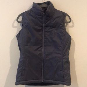 The North Face Dark Purple Reversible Vest